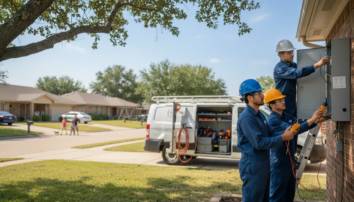 Certified electrician providing emergency electrical services in King Of Prussia, PA